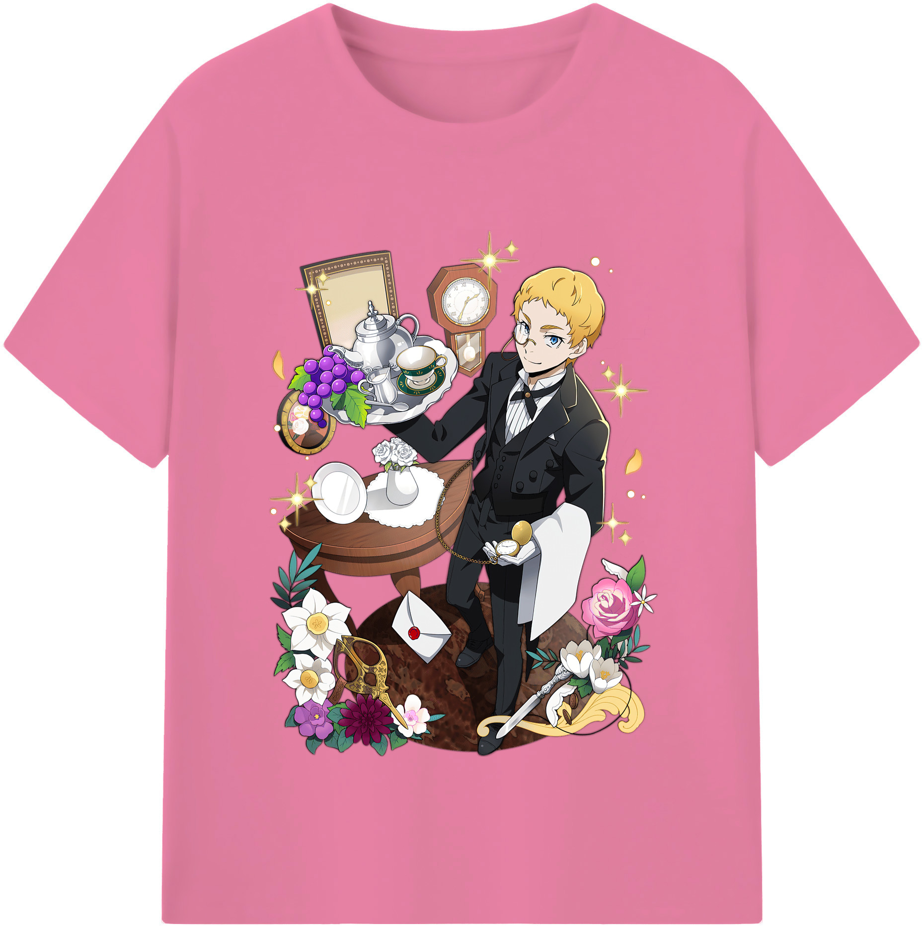 （画像用） 文豪ストレイドッグス Bungo Stray Dogs 綿100％半袖Tシャツ（フロントプリント）